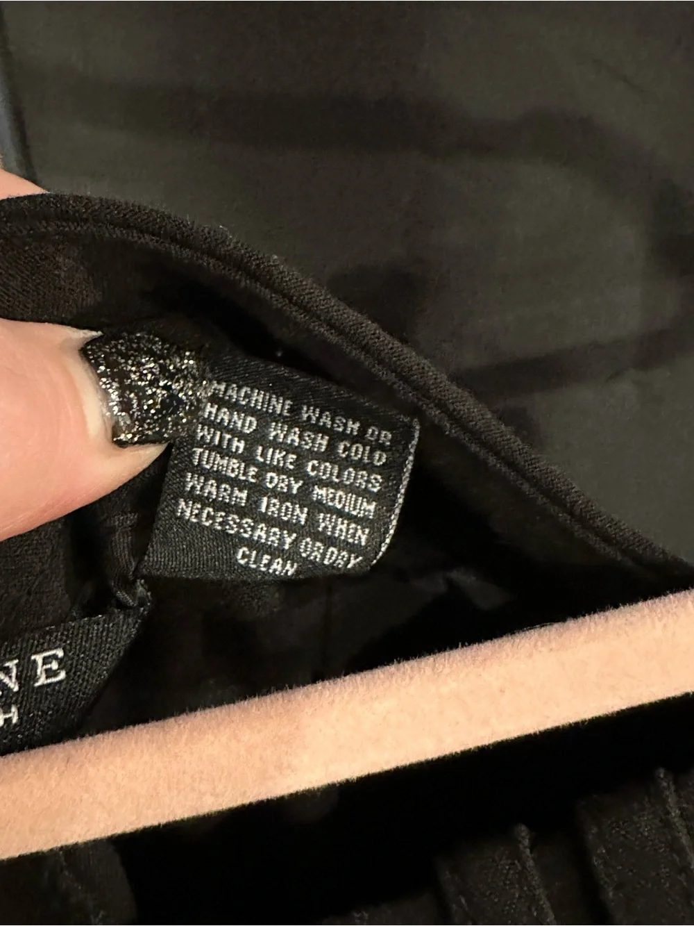 Larry Levine tailored black